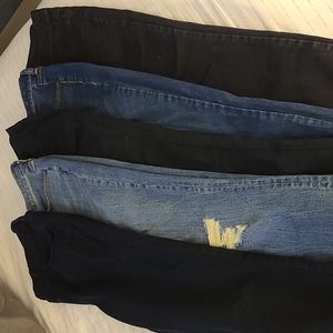 5 Pairs of High Rise Skinny Jeans